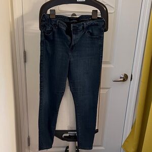 Slim Dark Wash Women’s Jeans - Liverpool Los Angeles B high rise ankle rand